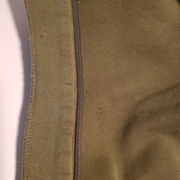 Men's Rip Zone Army Green Full Zip Hoodie - XL - Used Good Condition - Picture 6 of 6